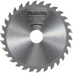 Makita ? lame de scie circulaire tct 165mm ? d09628 ? 16 dents pour bois dur ? al�sage 20mm ? coupe nette ...