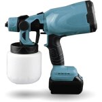 Pour makita 18v pistolet � peinture haute pression sans fil airless power tool