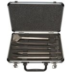 Makita d - 42379 jeu de burins 5 pi�ces longueur totale 250 mm sds - plus 1 set w066171