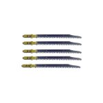 Makita ? lot de 5 lames de scie sauteuse b - 50 pour bois dur ? denture progressive pour coupe nette ...