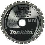 Accessoires - lame de scie circulaire pour mtal, 136x20 mm, 30 dents b - 33526 - makita