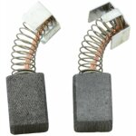 Balais de charbon pour makita ponceuse 6510lvr - 5x8x11mm