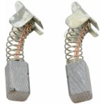 Balais de charbon pour makita viseusse 6908d - 4, 9x5, 3x9, 5mm - remplace cb - 424