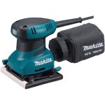 Makita ? ponceuse orbitale 200w ? vitesse 14. 000 orb / min ? pour bois dur et teck ? dimensions disque ...