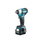 Boulonneuse à chocs 12 v 160 nm makita avec 2 batteries 12v 4. 0 chargeur - makpac - tw160dsmj Boulonneuse à chocs 12 v 160 nm makita avec 2 batteries 12v 4. 0 chargeur - makpac - tw160dsmj