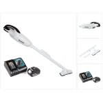 Dcl 180 rt1 w aspirateur � batterie 18 v blanc + 1x batterie 5, 0 ah + chargeur - makita