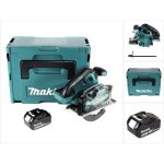 Makita - dcs 553 t1j scie circulaire portative � m�taux sans fil 18v 150 mm brushless + 1x batterie 5, ...