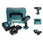 Ddf 482 rgj perceuse - visseuse sans fil 62nm 18v + 2x batteries 6, 0ah + chargeur + coffret makpac - ...