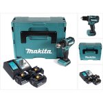 Ddf 485 rf3j perceuse - visseuse sans fil 50nm 18v brushless + 3x batteries 3, 0ah + chargeur + coffret ...
