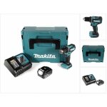 Makita ddf 485 rt1j 18 v li - ion perceuse visseuse sans fil brushless 13 mm + coffret makpac + 1 x batterie ...