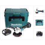 Dga 504 g1j meuleuse d'angle sans fil 18 v 125 mm brushless + 1x batterie 6. 0 ah + coffret makpac - ...