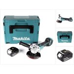 Makita dga 511 t1j meuleuse d'angle sans fil 18v 125mm brushless + 1x batterie 5, 0ah + coffret makpac ...