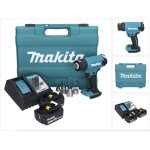 Makita - dhg181rfk d�capeur thermique sans fil 150 - 550�c 18v + 2x batteries 3, 0ah + chargeur + coffret ...