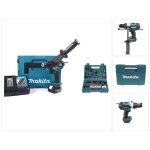 Makita - dhp 458 rf1j akku perceuse - visseuse  percussion sans fil 18v 91nm + 1x batterie 3, 0ah + ...