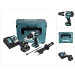 Makita dhp 458 rfj perceuse - visseuse  percussion sans fil 18 v 91 nm + 2x batteries 3, 0 ah + chargeur ...