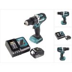 Makita dhp 484 rg1 perceuse � percussion sans fil 18 v 54 nm brushless + 1x batterie 6, 0 ah + chargeur ...