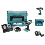 Makita dhp 484 rt1j 18v brushless li - ion perceuse visseuse � percussion sans fil avec bo�tier makpac ...
