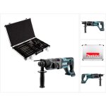 Makita dhr 241 z marteau perforateur sans fil 18 v li - ion avec prise sds - plus solo + makita d - 42444 ...