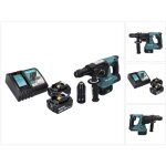 Makita - dhr 243 rt marteau perforateur sans fil 18 v sds plus brushless + 2x batterie 5, 0 ah + chargeur ... Makita - dhr 243 rt marteau perforateur sans fil 18 v sds plus brushless + 2x batterie 5, 0 ah + chargeur ...