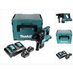 Makita dhr 280 ctj marteau perforateur sans fil 36 v ( 2x 18 v ) 2, 8 j sds - plus brushless + 2x batterie ...