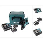 Makita dhr 280 rtj marteau perforateur sans fil brushless sds - plus en makpac + 2x 18 v - 5 ah / 5000 ...