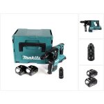 Makita dhr 281 tj brushless perforateur - burineur sans fil 28 mm 2 x 18 v pour sds - plus + mandrin ...