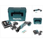 Djr 183 rfj 18v li - ion scie recipro sans fil + coffret makpac + 2x batteries 3, 0 ah + chargeur - makita ...