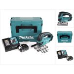 Djv 180 rf1j scie sauteuse pendule sans fil 18v + 1x batterie 3, 0ah + chargeur + coffret makpac - makita ...