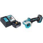 Makita dmc 300 rf1 meuleuse d'angle sans fil 18 v 76 mm brushless + 1x batterie 3, 0 ah + chargeur