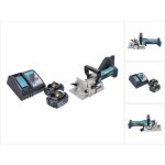 Makita - dpj 180 rf lamelleuse sans fil 18 v - 100 mm + 2x batteries 3, 0 ah + chargeur