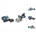 Makita - dpj 180 rf1 lamelleuse sans fil 18 v - 100 mm + 1x batterie 3, 0 ah + chargeur