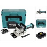 Makita dpj 180 y1j lamelleuse sans fil 18v + 1x batterie 1, 5 ah + coffret makpac - sans chargeur Makita dpj 180 y1j lamelleuse sans fil 18v + 1x batterie 1, 5 ah + coffret makpac - sans chargeur