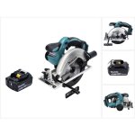 Dss 611 g1 scie circulaire sans fil 18 v 165 mm + 1x batterie 6, 0 ah - sans chargeur - makita