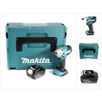 Dtd 156 g1j clé à choc sans fil 18v 155nm + 1x batterie 6, 0ah + makpac - sans chargeur - makita Dtd 156 g1j clé à choc sans fil 18v 155nm + 1x batterie 6, 0ah + makpac - sans chargeur - makita