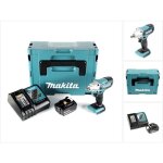 Makita dtw 190 rf1j 18v li - ion boulonneuse  chocs sans fil avec botier makpac + 1x batterie bl 1830 ...