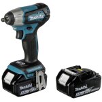 Makita dtw180rtj boulonneuse a chocs lxt 180nm 3 / 8 18v - 2x5. 0ah batteries + chargeur + coffret