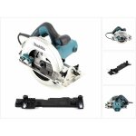 Makita hs 7601 1200 w scie circulaire + 1x lame de scie 190 mm mforce + 1x guide d'adaptataur de rail ...