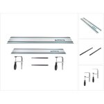 Makita kit de rails de guidage rail de guidage 1400mm + rail de guidage 1000mm + 2x connecteurs de rails ...