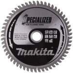 Lame de scie circulaire makita spciale pour scies plongeantes 165 x 20 mm - 56 dents - aluminium