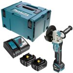 Meuleuse d'angle 18v lxt 125 mm (2x5, 0 ah) en makpac makita dga519rtj