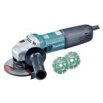Meuleuse makita ga5040cjd �125 mm 1400 w + 2 disques diamak