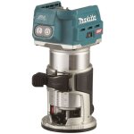 Makita - outillage - fraiseuse combin�e sans fil 40v avec accessoires, sans batterie ni chargeur rt001gz17 ...
