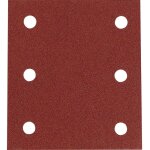P - 33118 papier abrasif pour ponceuse vibrante avec bande auto - agrippante grain 100 (l x l) 102 mm ...