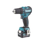 Perceuse visseuse 12 v cxt li - ion makita avec 2 batteries 10. 8v 4. 0ah - chargeur - makpac - df332dsmj ...