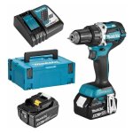 Perceuse visseuse 18v lxt (2x5, 0 ah) en makpac makita ddf484rtj