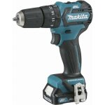 Perceuse visseuse  percussion 12 v cxt 10 mm makita avec 2 batteries 12v 2. 0 ah - chargeur - mackpack ...
