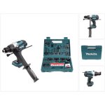 Makita ? perceuse - visseuse � percussion sans fil 18v ? couple 91nm ? moteur puissant pour per�age bois, ...