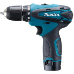 Makita ? perceuse - visseuse sans fil 10, 8v avec 2 batteries 1, 3ah ? moteur � 2 vitesses ? couple 24nm ...