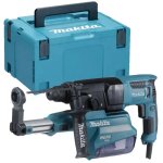 Makita - perforateur - burineur sds - plus 800w - 26mm makpac + accessoires - hr2650jx14