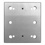 Plateau carré auto - agrippant makita 197465 - 6 pour ponceuse vibrante bo4555 et bo4565 Plateau carré auto - agrippant makita 197465 - 6 pour ponceuse vibrante bo4555 et bo4565